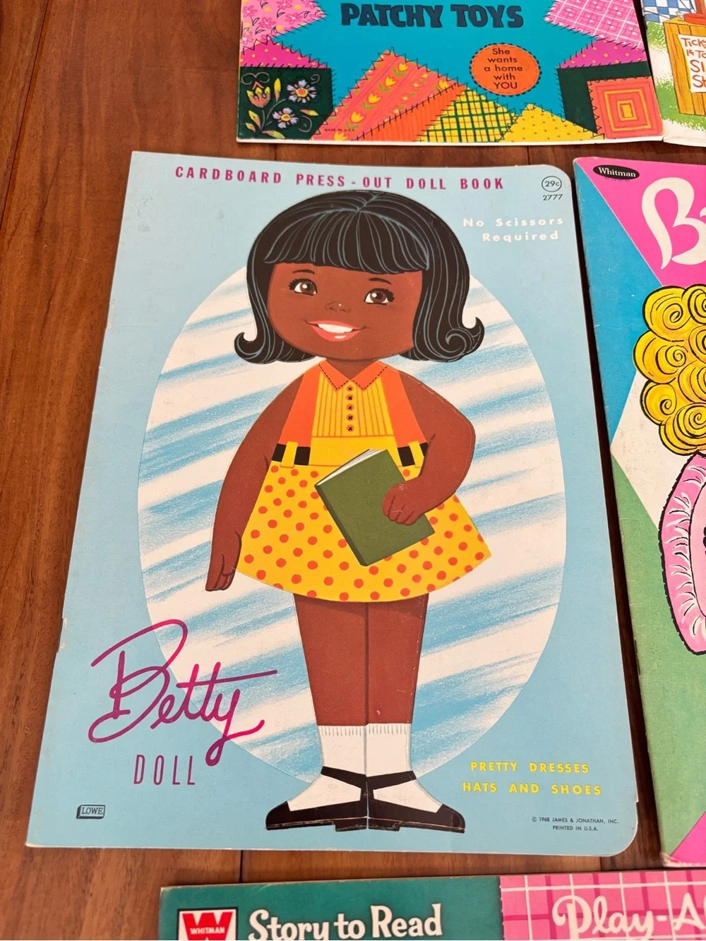 Vintage 1960’s 1970’s Paper Doll Books, set of 13